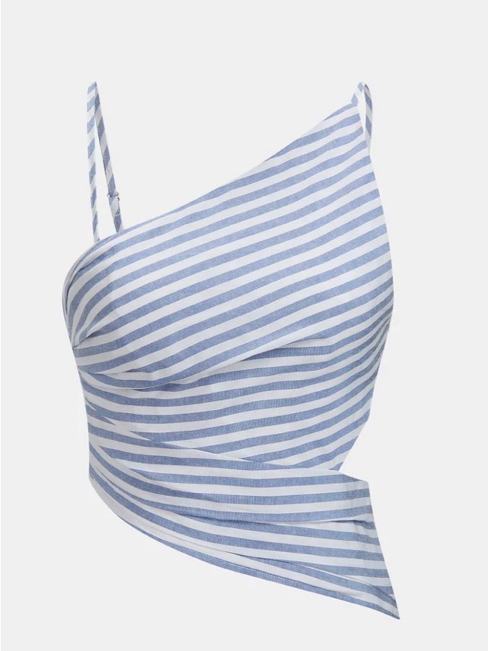 NWOT Commensé Striped Cotton Blend Top and Short Set - Picture 4 of 9